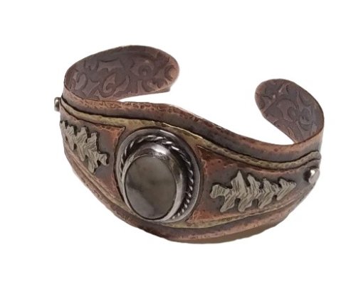 Judy Larson's No Rolling Mill- No Problem - , Metalwork, Stamping, Stamps, Design, Added texture does not always have to be visible